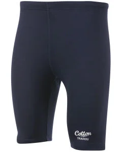 Cotton Traders Men's Rugby Skin Short - S - Navy blauw Afbeelding 1