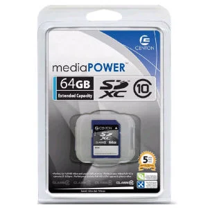 Centon 64GB Class 10 SDXC Card Afbeelding 1