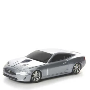 Road Mice Jaguar XKR Silver Wireless Mouse Afbeelding 1