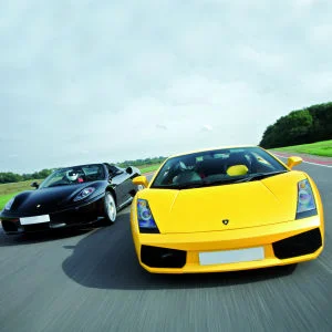 Double Supercar Driving Thrill with Passenger Ride Afbeelding 1