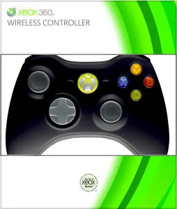 Xbox 360 Draadloze Controller (Zwart) Afbeelding 1