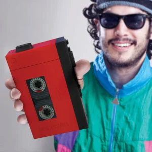 Drinkman Heupflacon in de Vorm van een Walkman Afbeelding 1