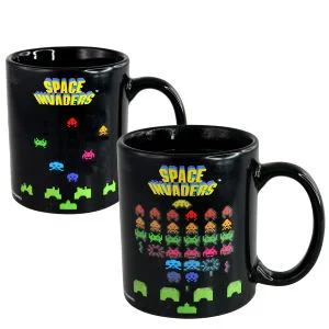Space Invaders Colour Changing Mug - Multi Afbeelding 1