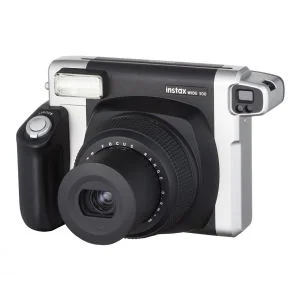 Fujifilm Instax 300 Wide Instant Camera with 10 Shorts of Film - Black/Silver Afbeelding 1