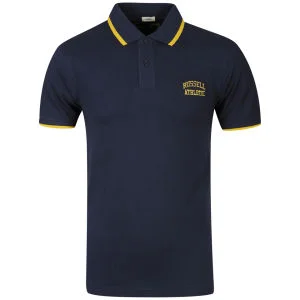 Russell Athletic Men's Asburn Polo-Shirt - Navy - S - Navy blauw Afbeelding 1