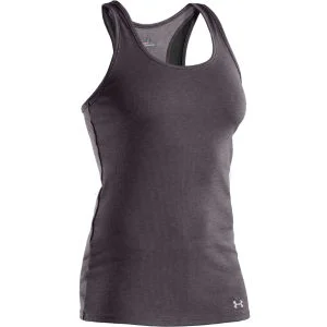 Under Armour Women's Victory Tank Top - Carbon Heather/Aluminium - XS - Carbon Heather/Aluuminium Afbeelding 1