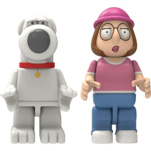 K'NEX Family Guy: Brian and Meg Buildable Figures (44041) Afbeelding 1