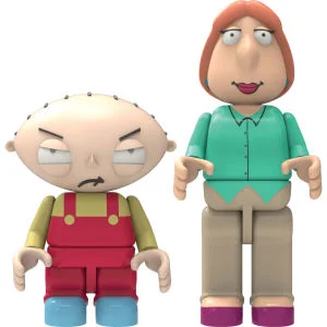 K'NEX Family Guy: Stewie and Lois Buildable Figures (44042) Afbeelding 1
