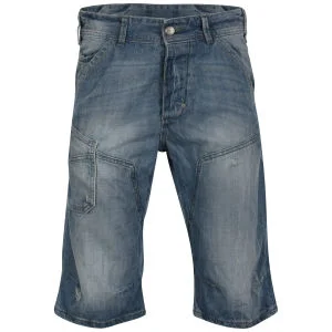 Jack & Jones Men's Branco Miners SC 386 Shorts - Denim - XXL Afbeelding 1