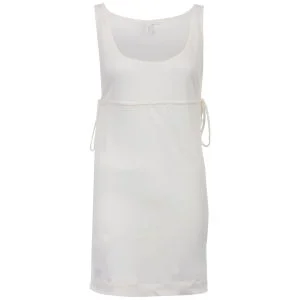 Chloe Empire Waist Dress - White - 10 - Wit Afbeelding 1