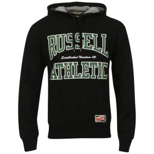 Russell Athletic Men's Coyne Hoody - Black - S - Zwart Afbeelding 1