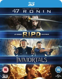 47 Ronin 3D / RIPD 3D / Immortals 3D Afbeelding 1
