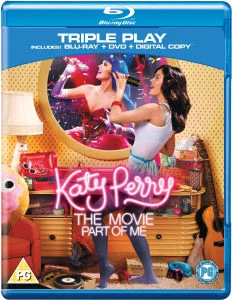 Katy Perry: Part of Me - Triple Play (Blu-Ray, DVD en Digital Copy) Afbeelding 1