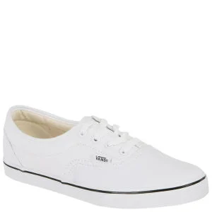 Vans LPE Canvas Trainers - True White - 3 - True White Afbeelding 1