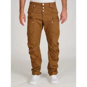 55 Soul Men's Generation Trousers - Tobacco - 30R - Tobacco Afbeelding 1