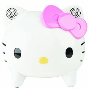 Hello Kitty Touch Sensitive iPod Dock and Speaker - White/Pink Afbeelding 1