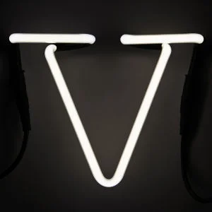 Seletti Neon Wall Light - Letter V Afbeelding 1