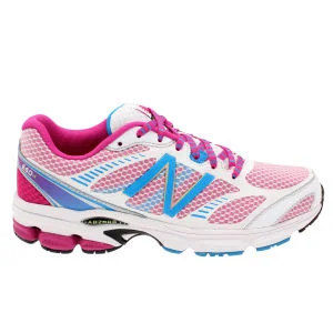 New Balance Women's Fitness W660Pl4 Trainers - White/Pink - 4 - Wit Afbeelding 1