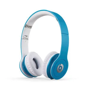 Beats by Dr. Dre Solo HD On-Ear Headphones with Control Talk - Metallic Blue Afbeelding 1