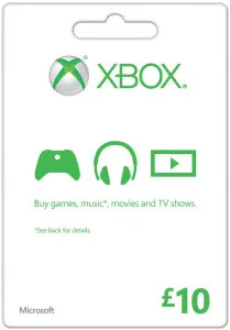 Xbox Gift Card - £10 Afbeelding 1