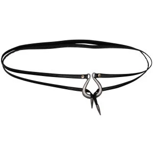 Firetrap Women's Bragg Thong Belt - XS - Zwart Afbeelding 1