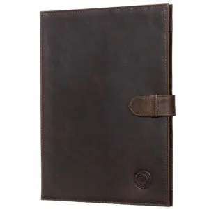 dbramante1928 Classic Leren Folio Beschermhoes voor de Samsung Galaxy Tab 2 10.1 - Donkerbruin Afbeelding 1