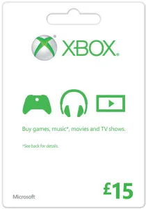 Xbox Gift Card - £15 Afbeelding 1