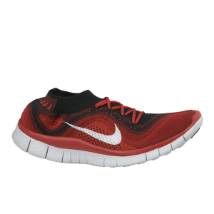 Nike Free Flyknit + Hardloopschoenen voor Heren - Rood - 7 - Rood Afbeelding 1