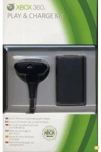 Xbox 360 Elite - Play & Charge Kit (Black) Afbeelding 1