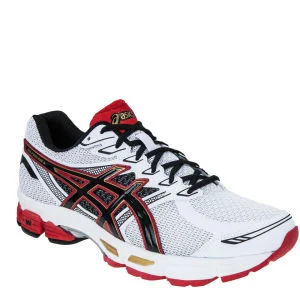 Asics Gel Phoenix 6 Hardloopschoenen voor Heren - Wit/Zwart/Rood - 7 - White/Black/Red Afbeelding 1