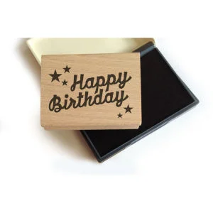 Lollipop Rubber Stamp Set: Happy Birthday Afbeelding 1