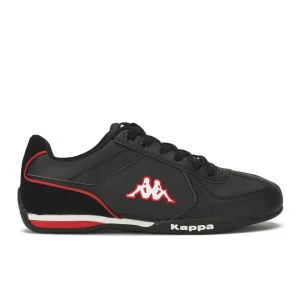 Kappa Men's Gara 2 Trainers - Black/Red/White - 6 - Black/Red/White Afbeelding 1