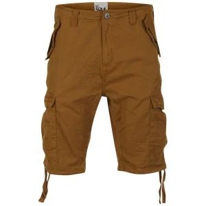 55 Soul Men's Conway Shorts - Tobacco - 28 - Tobacco Afbeelding 1