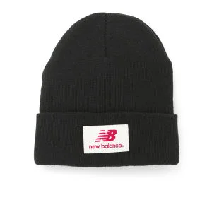 New Balance Unisex Troy Beanie - Acrylic Black Afbeelding 1