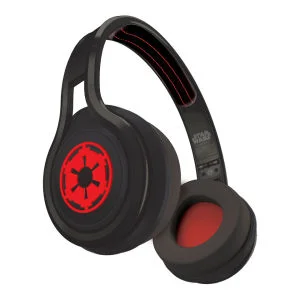 SMS Audio by 50 Cent Street Wired Headphones Includes Passive Noise Cancellation - Star Wars Edition - Galactic - Black/Red Afbeelding 1