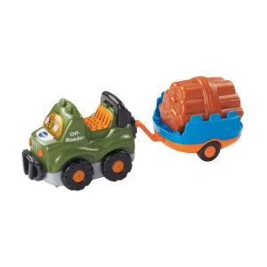 Vtech Toot-Toot Drivers Off-Roader and Trailer Afbeelding 1