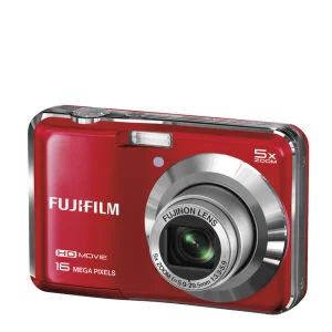 Fujifilm FinePix AX650 Compact Digital Camera (16MP, 5x Optical Zoom, 2.7 Inch LCD) - Red Afbeelding 1