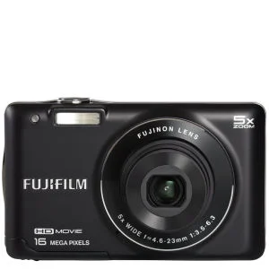 Fujifilm FinePix JX660 Digital Camera (16MP, 5x Optical Zoom, 2.7 Inch LCD) - Black Afbeelding 1