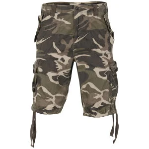 Ringspun Men's Iniesta Shorts - Sage Camo Print - 28 - Sage Camo Print Afbeelding 1