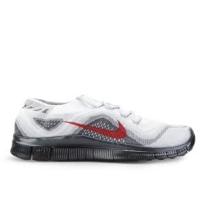 Nike Free Flyknit + Hardloopschoenen voor Heren - Zilver - 7 - Grijs Afbeelding 1