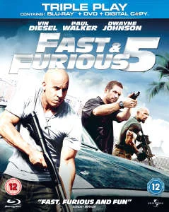 The Fast and the Furious 5 - Triple Play (Blu-ray, DVD en Digital Copy) Afbeelding 1