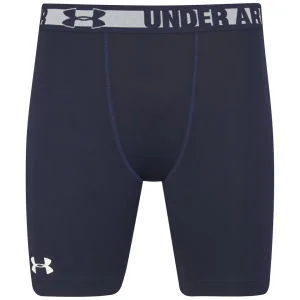 Under Armour Men's Heatgear Sonic Compression Shorts - Midnight Navy - S - Midnight Navy Afbeelding 1