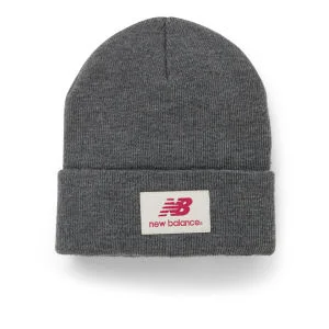 New Balance Unisex Troy Beanie - Acrylic Dark Grey Afbeelding 1