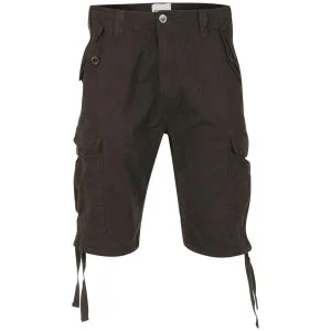 55 Soul Heren Conway Shorts - Donkergrijs - 28 - Charcoal Afbeelding 1