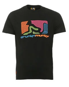 Drunknmunky Men's Embroidered OG T-Shirt - Black - S - Zwart Afbeelding 1