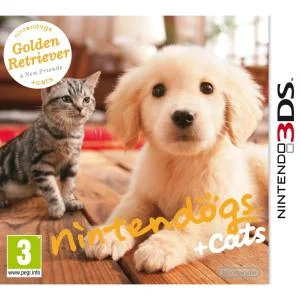 Nintendogs and Cats (Golden Retriever and New Friends) (3DS) Afbeelding 1
