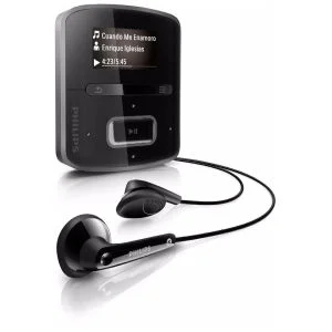 Philips GoGEAR Raga MP3 Player - Black Afbeelding 1