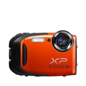 Fujifilm FinePix XP70 Tough Outdoor Digital Camera (16MP, 5x Optical Zoom) - Orange Afbeelding 1