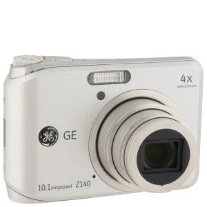 GE Z140 SL Digital Camera - Silver (10.1MP, 4 x Optical Zoom, 2.5 Inch LCD) Afbeelding 1