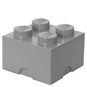 LEGO Opbergdoos 4 - Medium Steengrijs Afbeelding 1